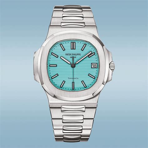 patek philippe reveals tiffany blue nautilus|tiffany blue nautilus price.